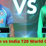 Pakistan vs India T20 World Cup 2021