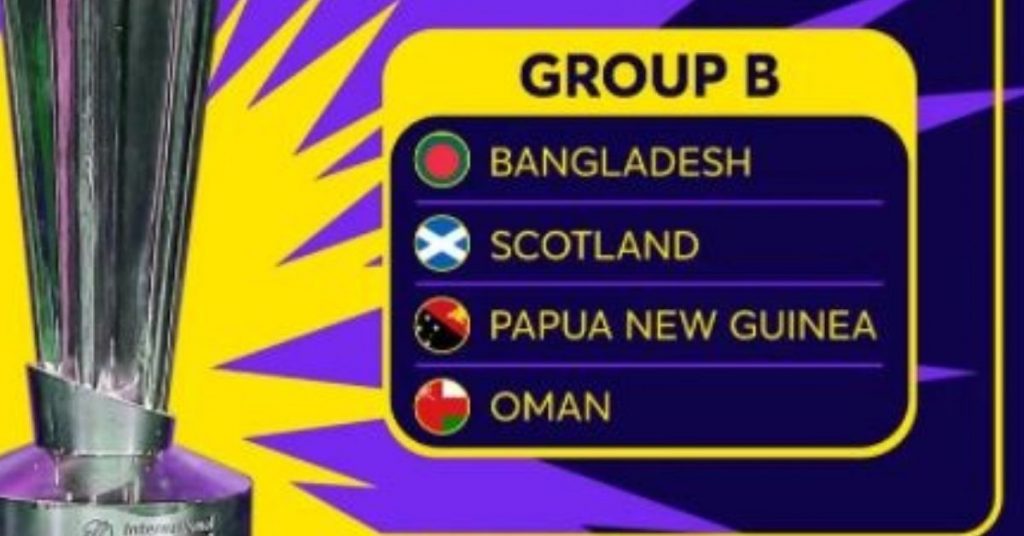 Round 1 Complete Schedule For T20 World Cup