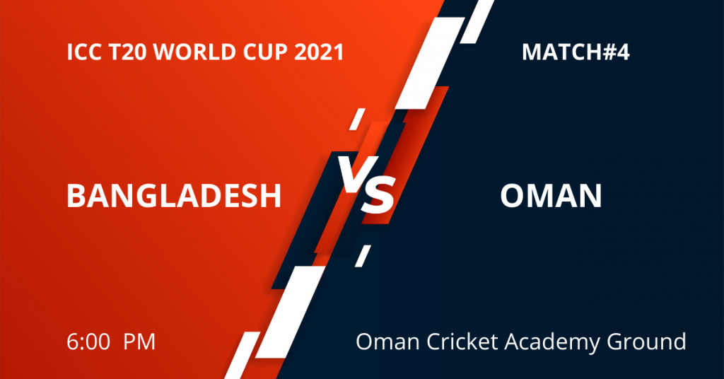 BAN VS OMAN T20 WORLD CUP TICKETS
