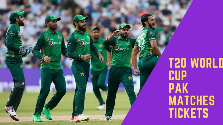 T20 World Cup Tickets Team Pakistan